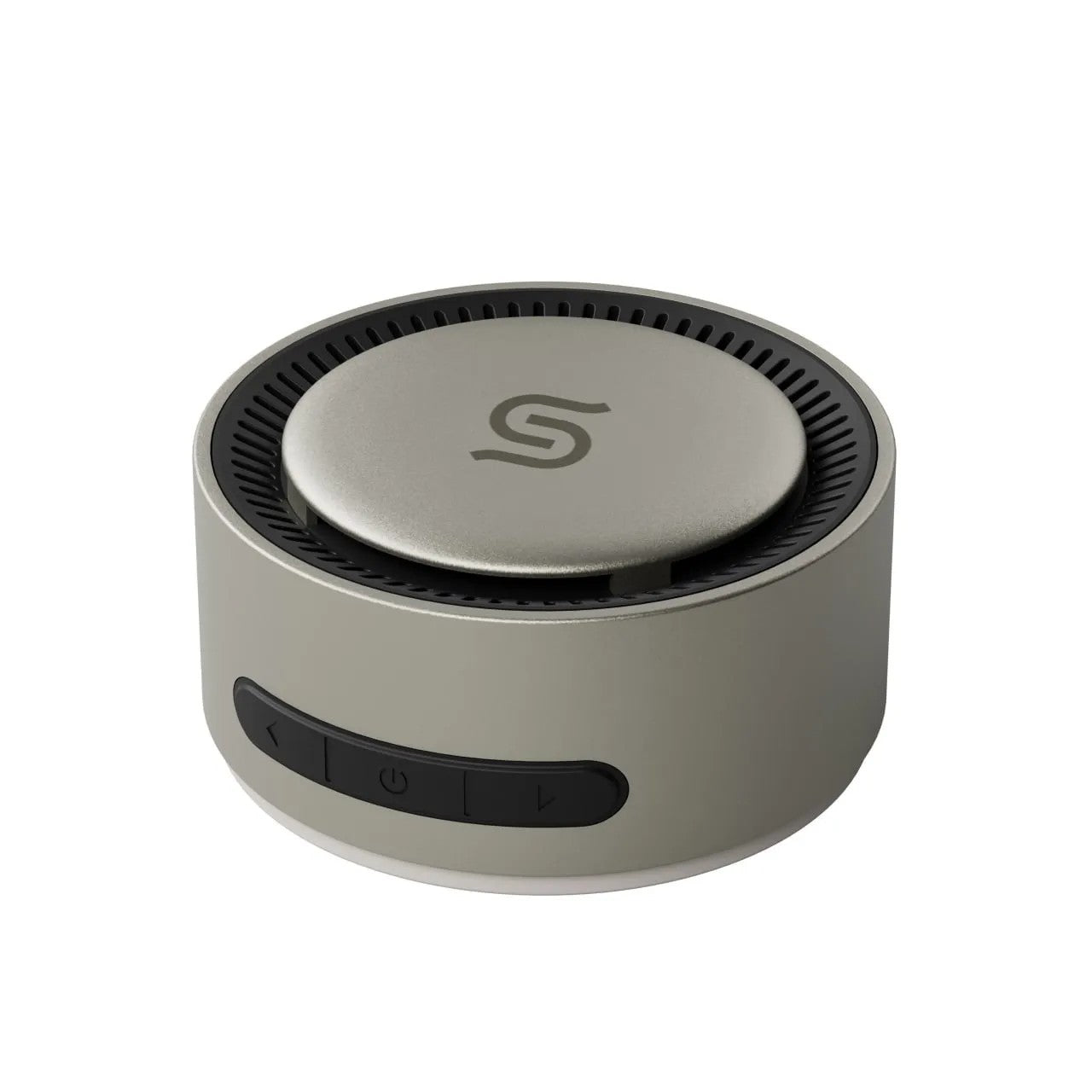 {PD-STMWBS-TI} Porodo Soundtec Uniq Magnetic Wireless Charging Bluetooth Speaker - Titaniun