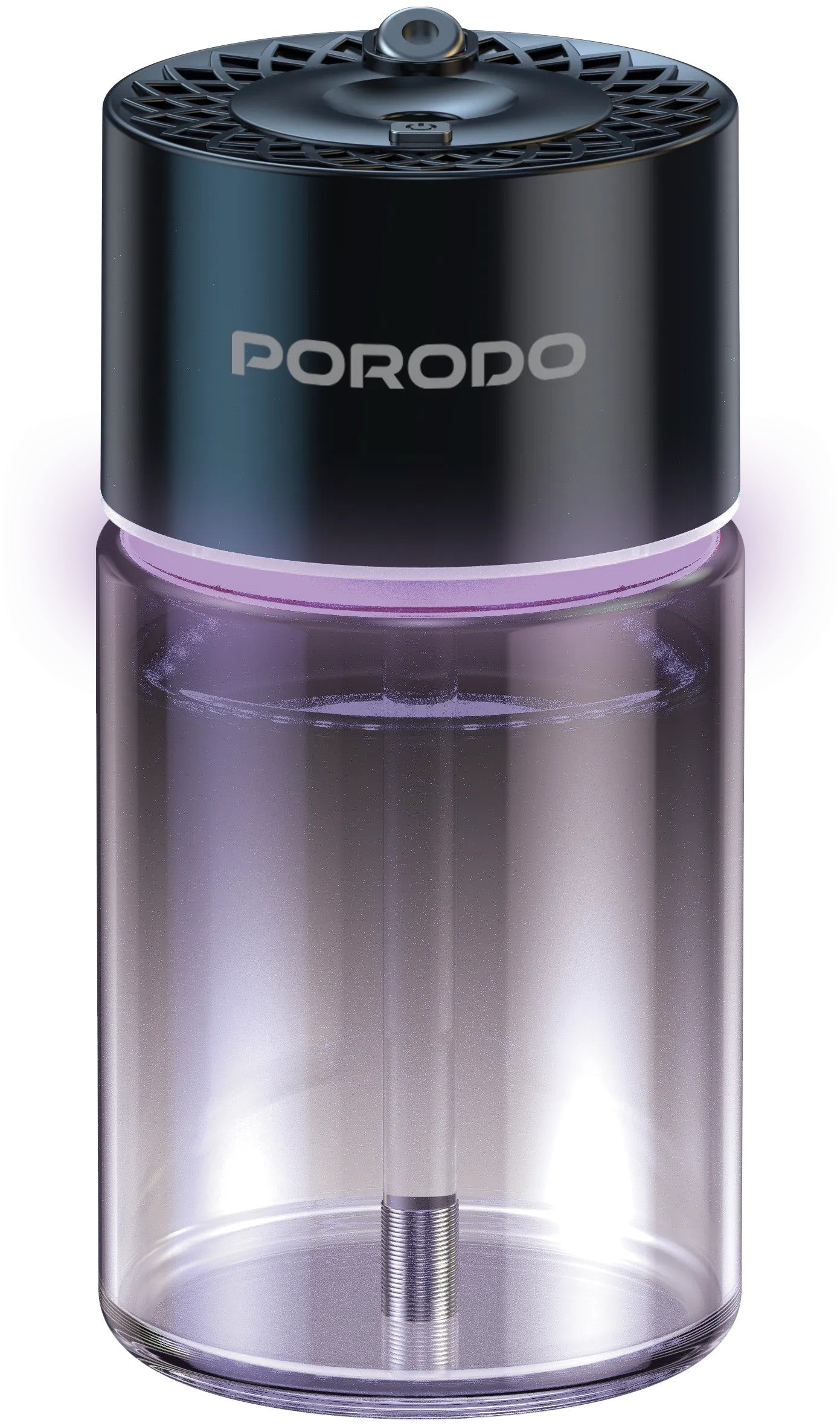 {PDADIFFD3BK} PORODO 300mAh*120ML AROMA DIFFUSER WITH RGB LIGHT- BK