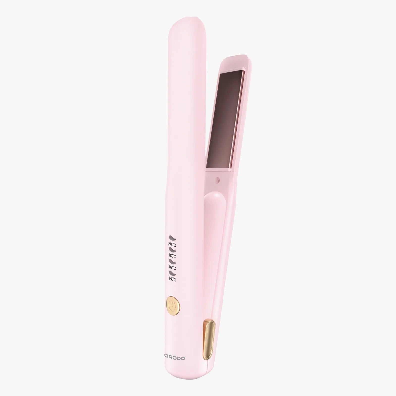 {PDBL006PK} Porodo Lifestyle 2600 mAh Portable Handheld Hair Straightner - Pink