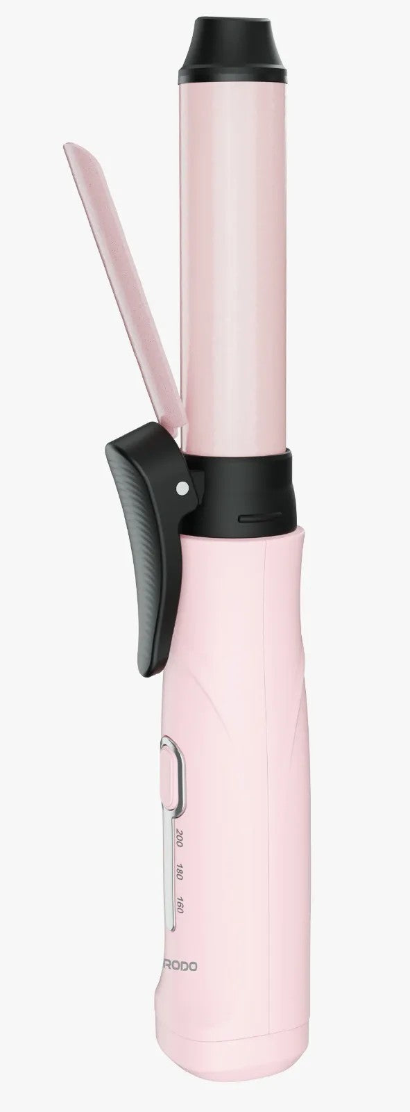 {PDBL007PK} Porodo Lifestyle 2600 mAh Portable Handheld Clip Hair Curler - Pink