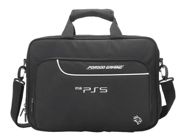 {PDGM2319BK} PORODO PS5 POLYSTER HANDBAG -BLACK