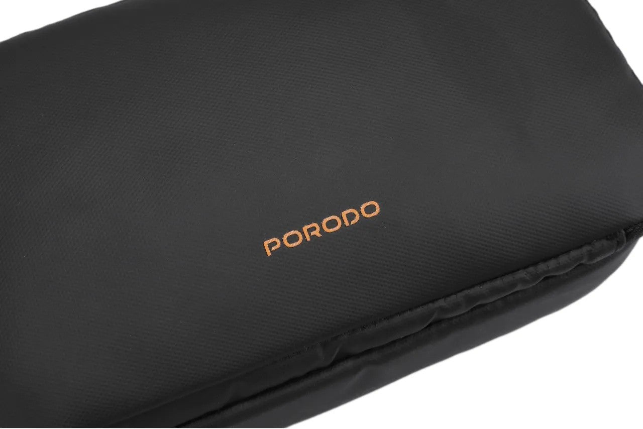 {PDLFST178BK} Porodo Lifestyle Pouch - Black