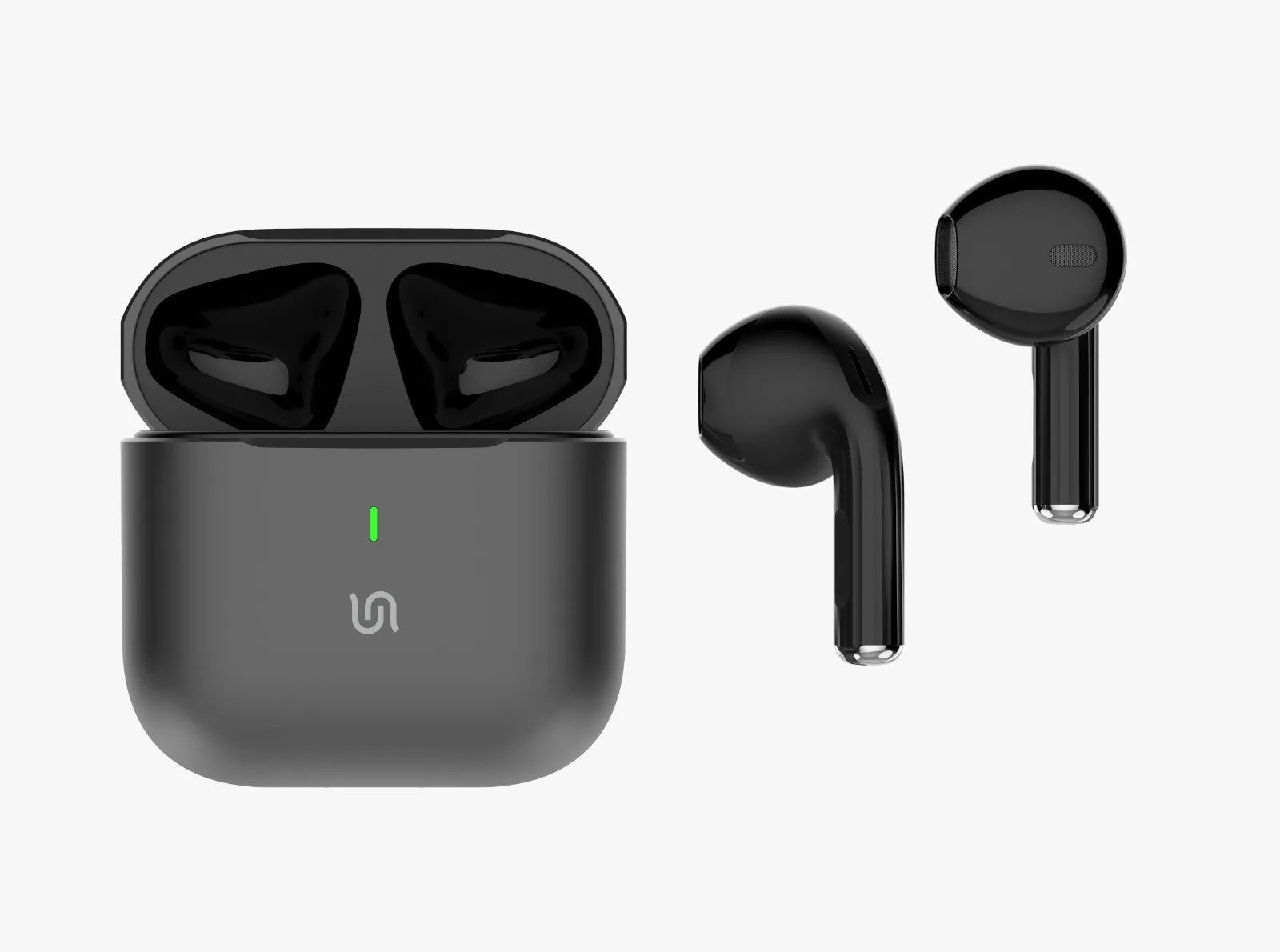 {PDST2232ZK1} Porodo Soundtec Jetpods In-Ear Wireless Earbuds - Black