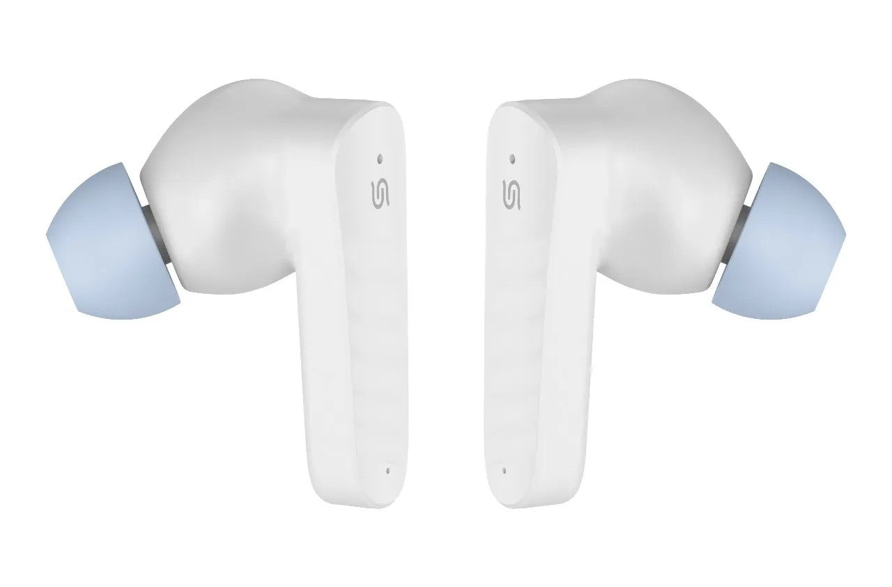 {PDSTARBWH} Porodo Soundtec 300 mAh Air Buds - White