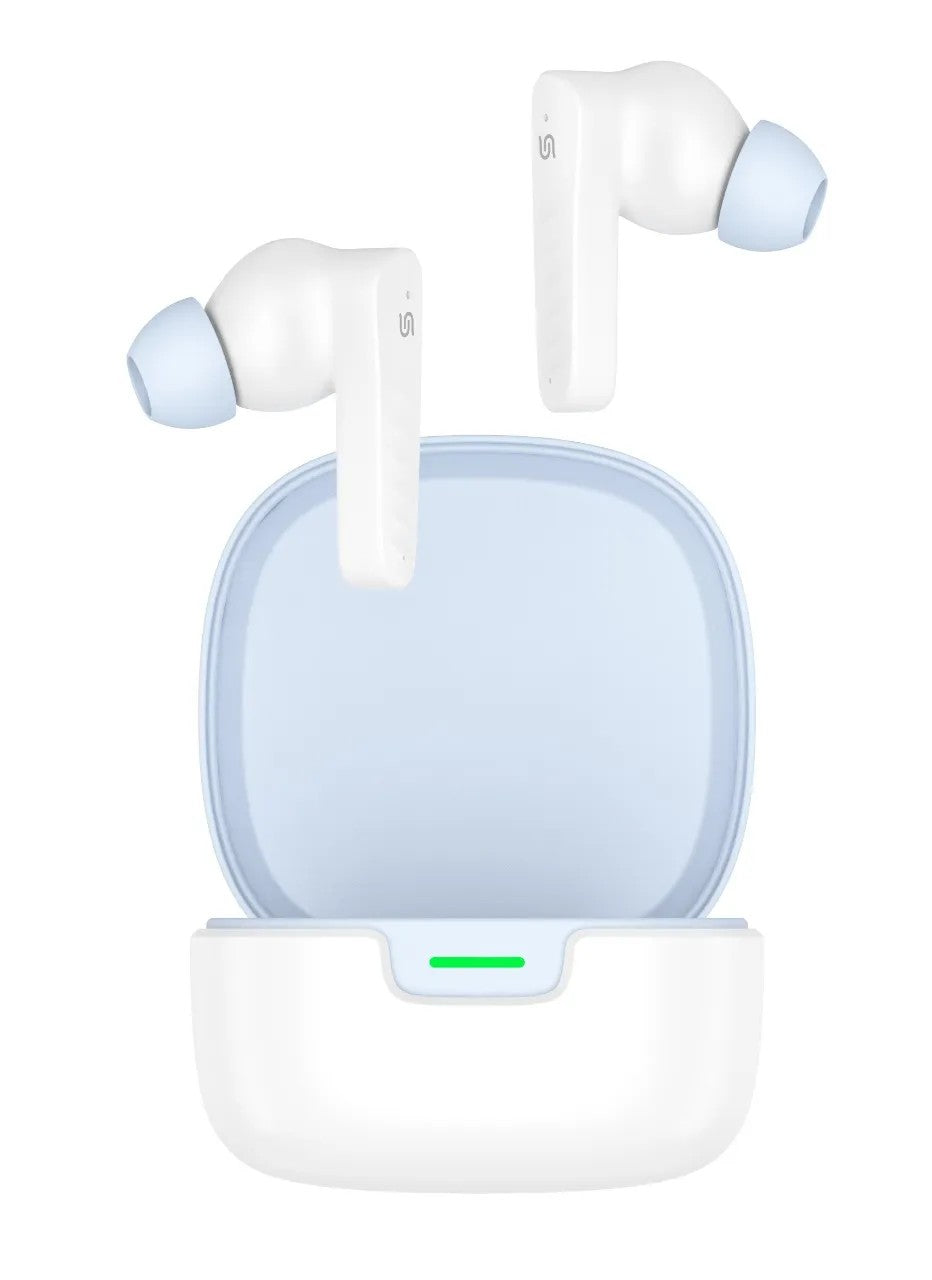 {PDSTARBWH} Porodo Soundtec 300 mAh Air Buds - White