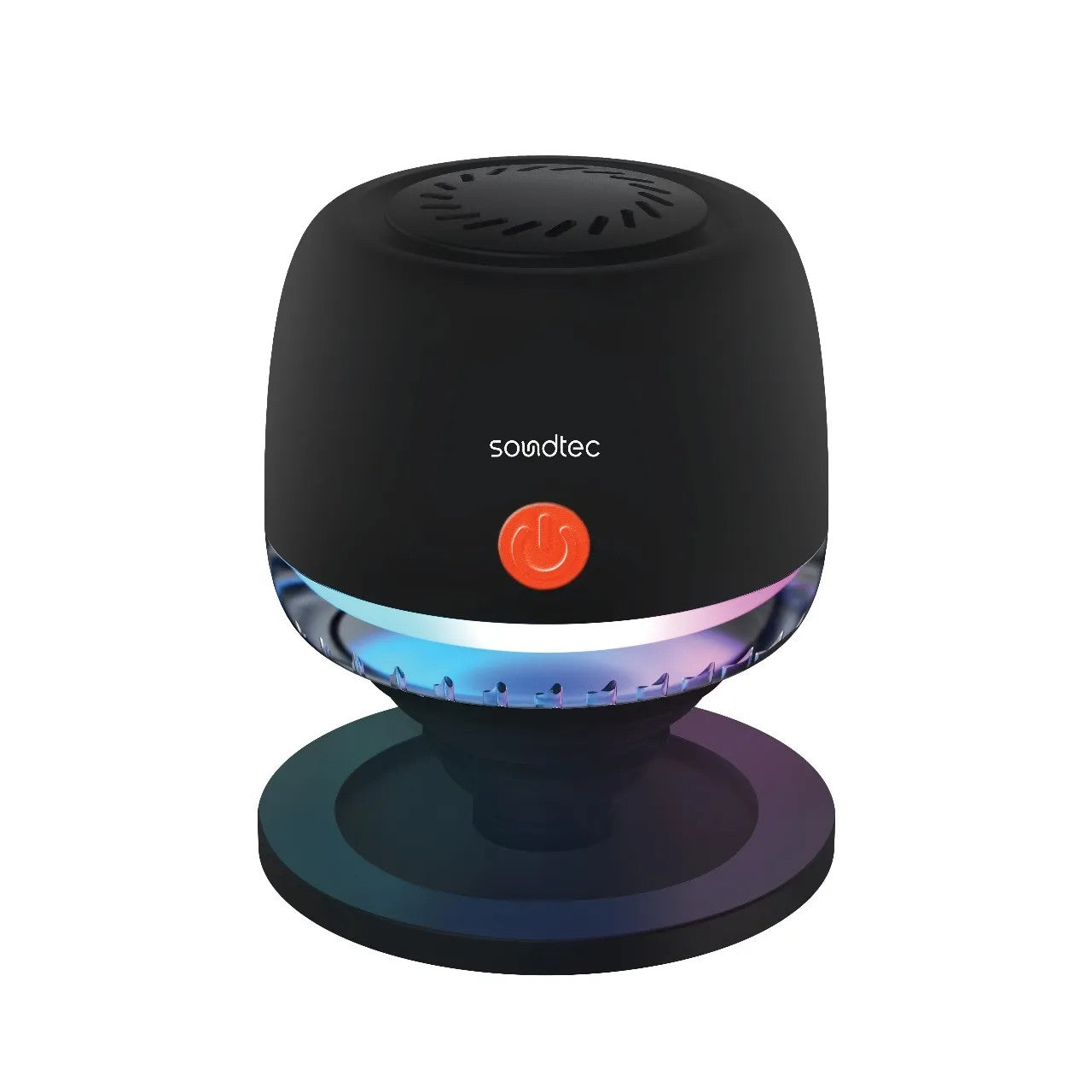 {PDSTRWMBK} Porodo Soundtec RGB wireless Magnetic Speaker - black