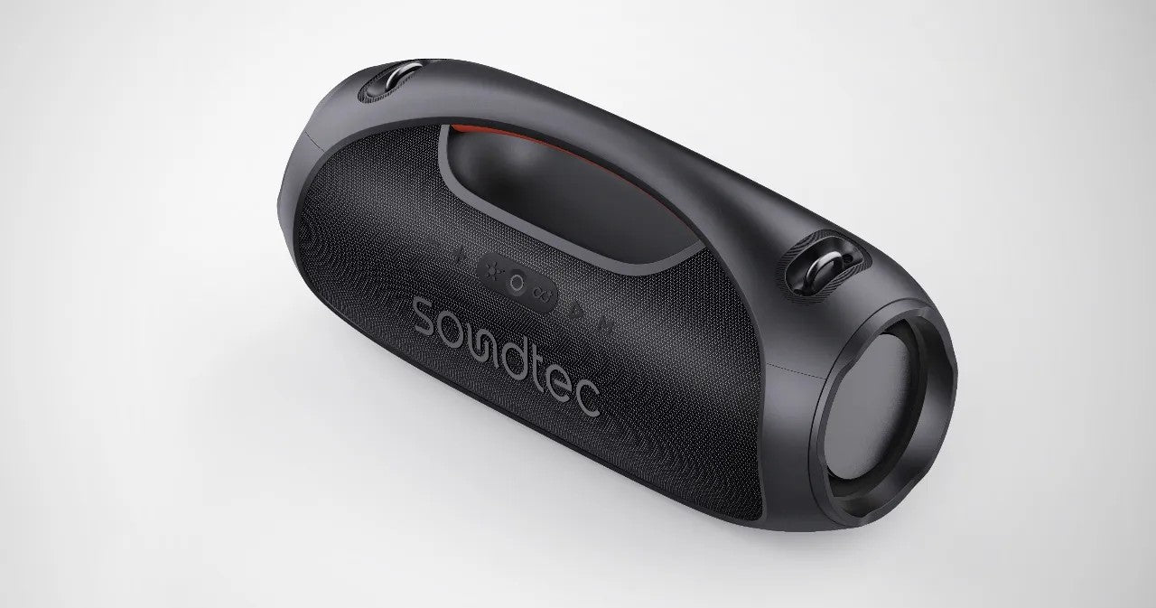 {PDSTS244ABK} Porodo Soundtec 60W Portable Speaker - Black