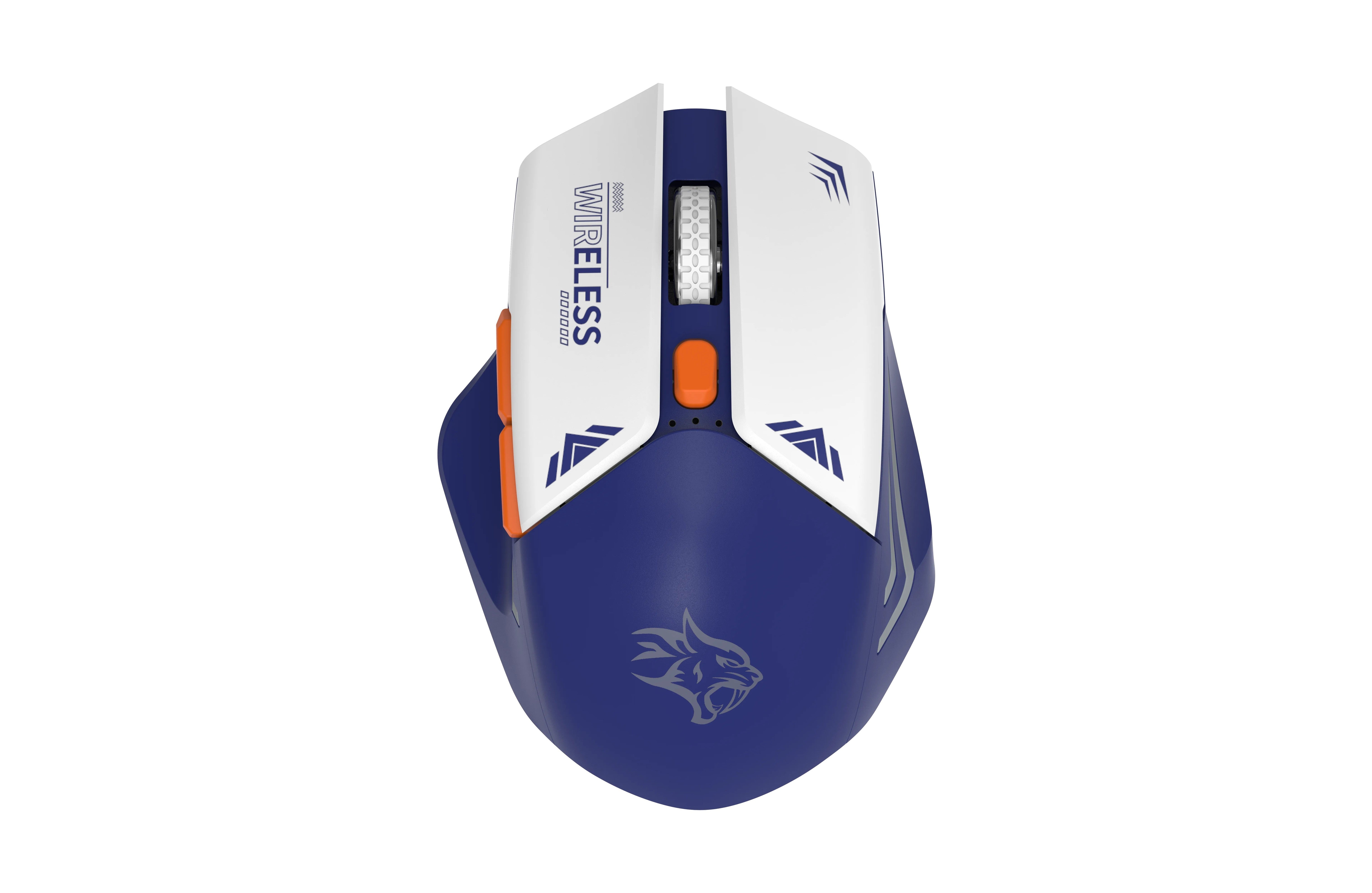 {PDX323-BU} Porodo Gaming 2in1 2.4G Wireless Mouse DPI 1600 - Blue