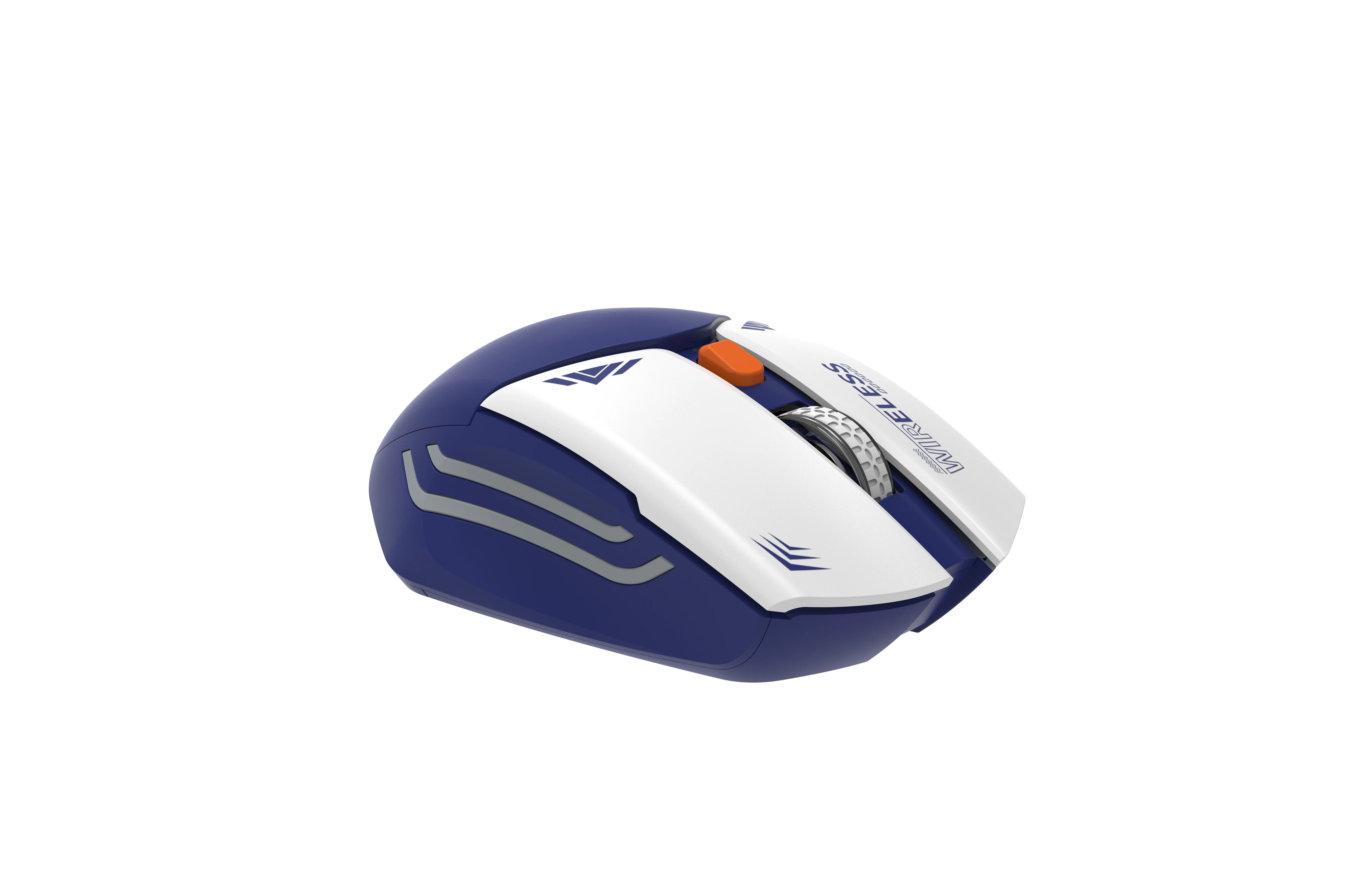 {PDX323-BU} Porodo Gaming 2in1 2.4G Wireless Mouse DPI 1600 - Blue