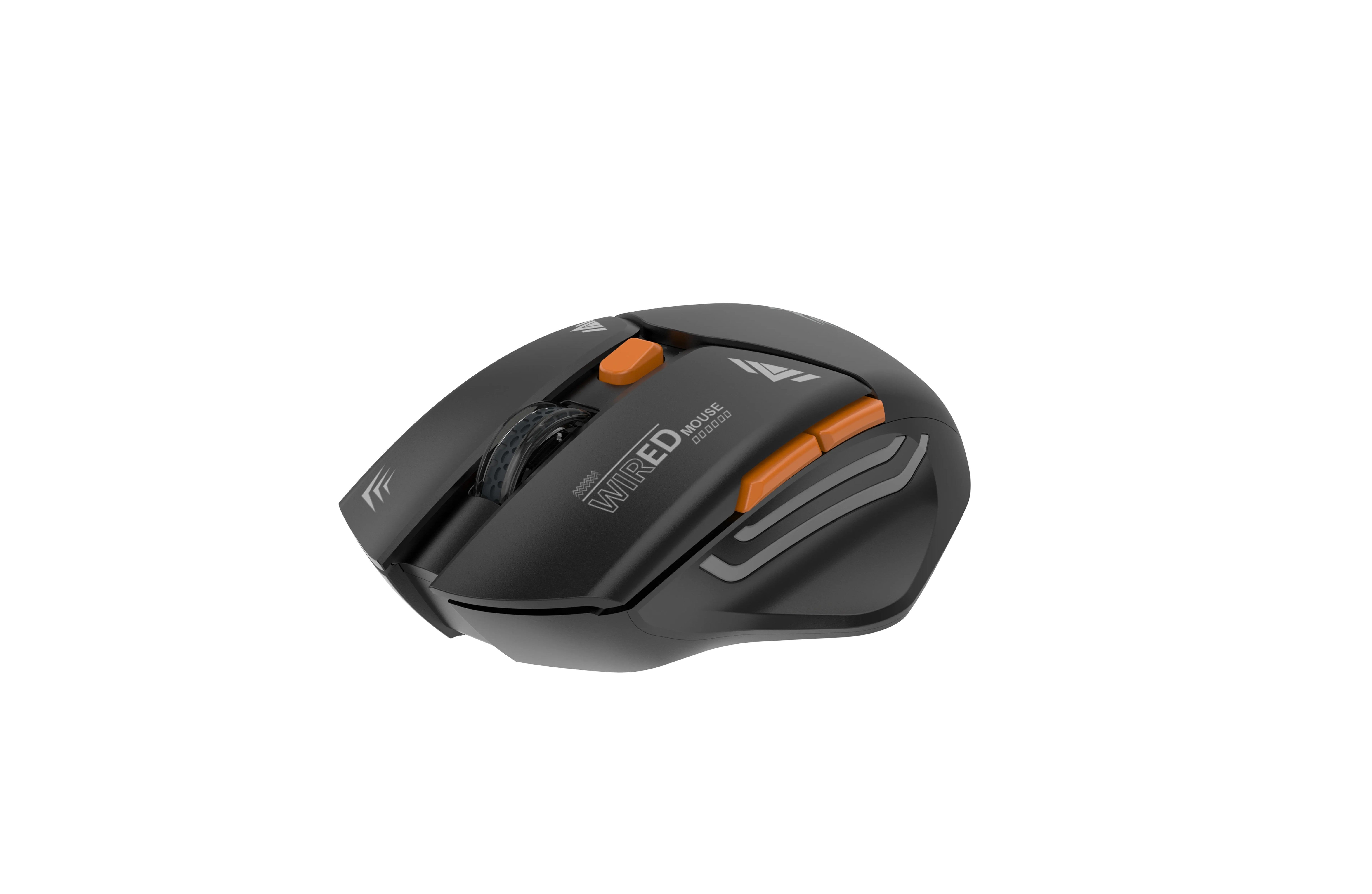 {PDX323BK} Porodo Gaming 2in1 2.4G Wireless Mouse DPI 1600 - Black
