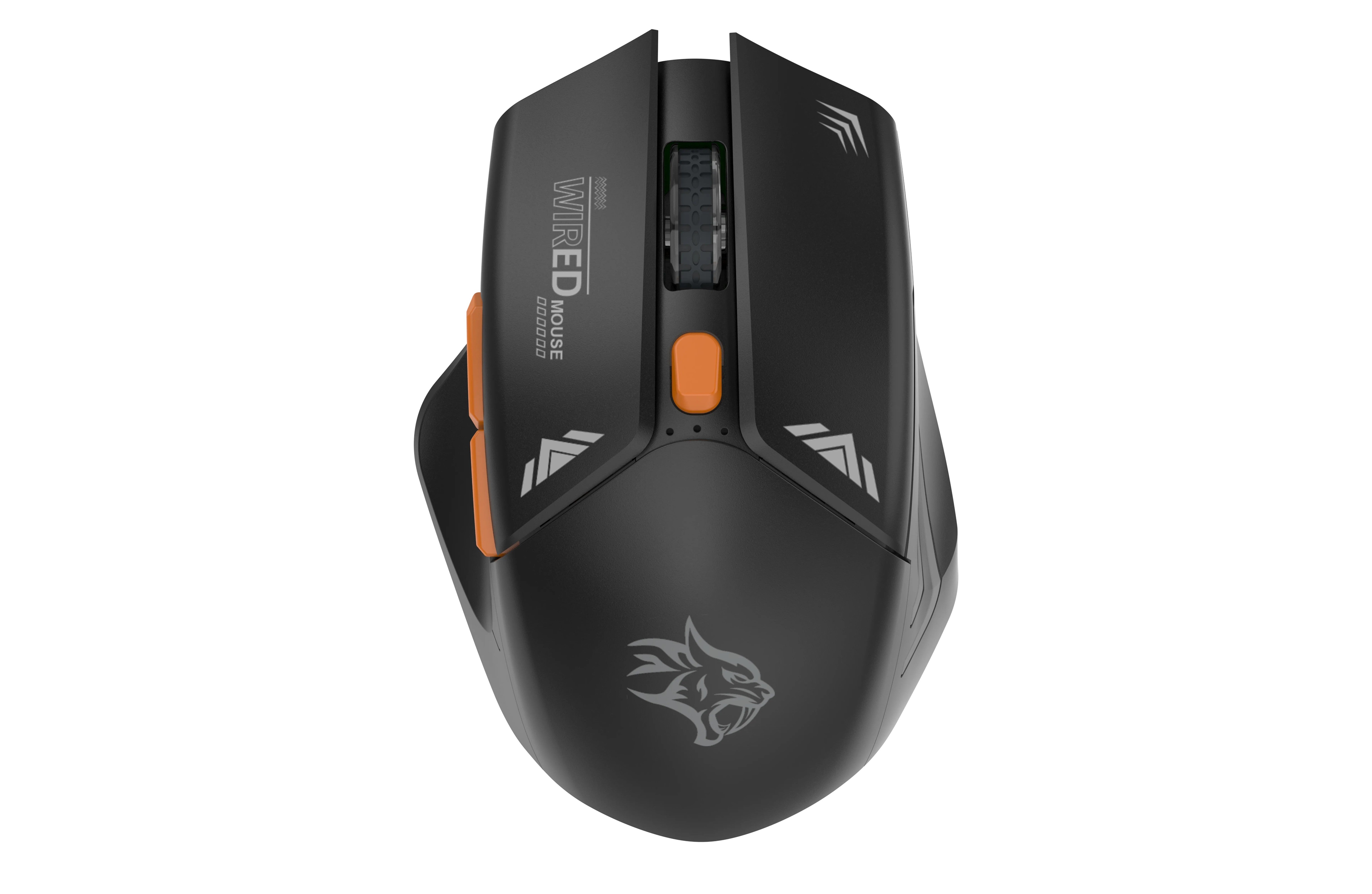 {PDX323BK} Porodo Gaming 2in1 2.4G Wireless Mouse DPI 1600 - Black