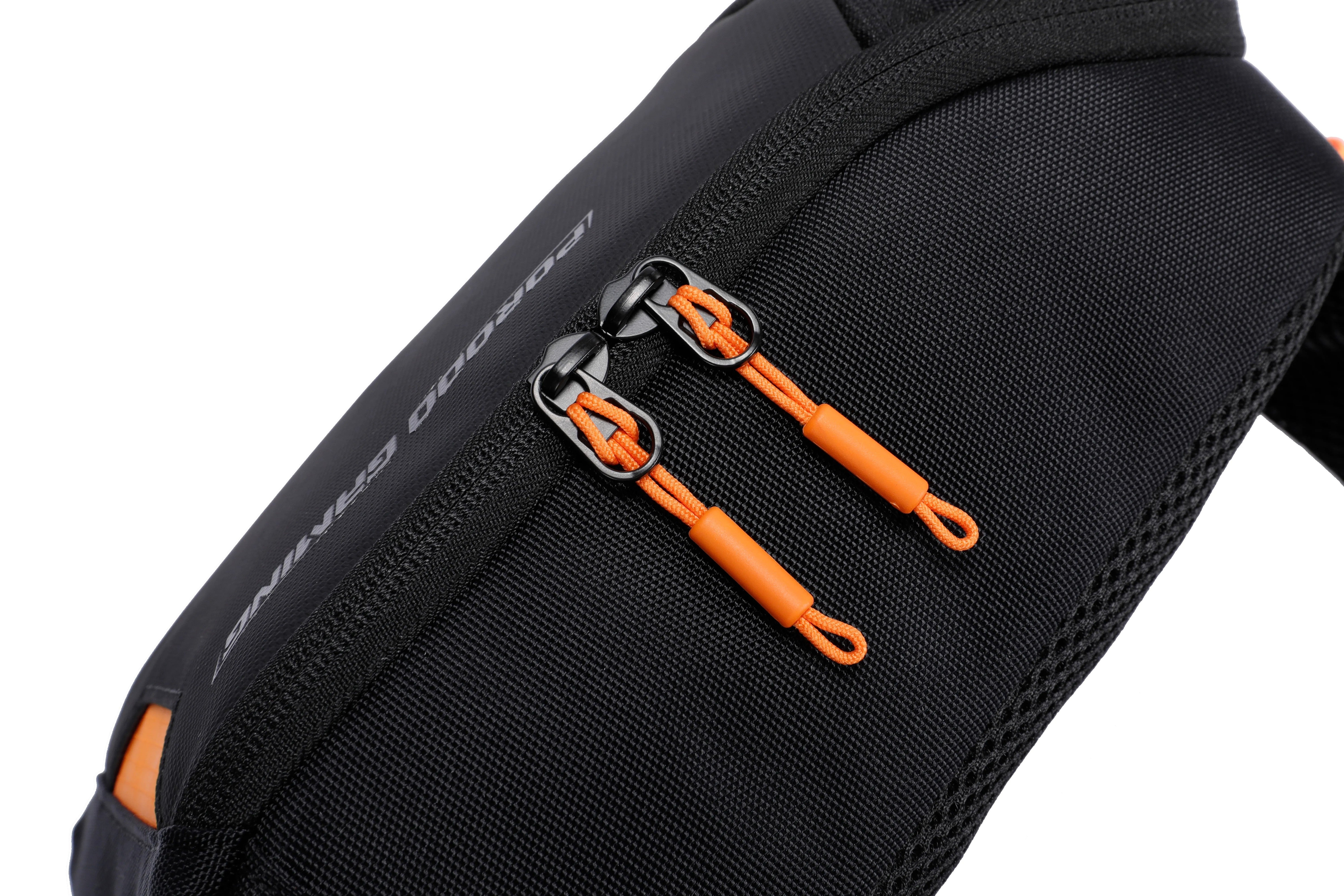{PDX557} Porodo Gaming WaterResistant PU Side Bag with USB-C Port - Black