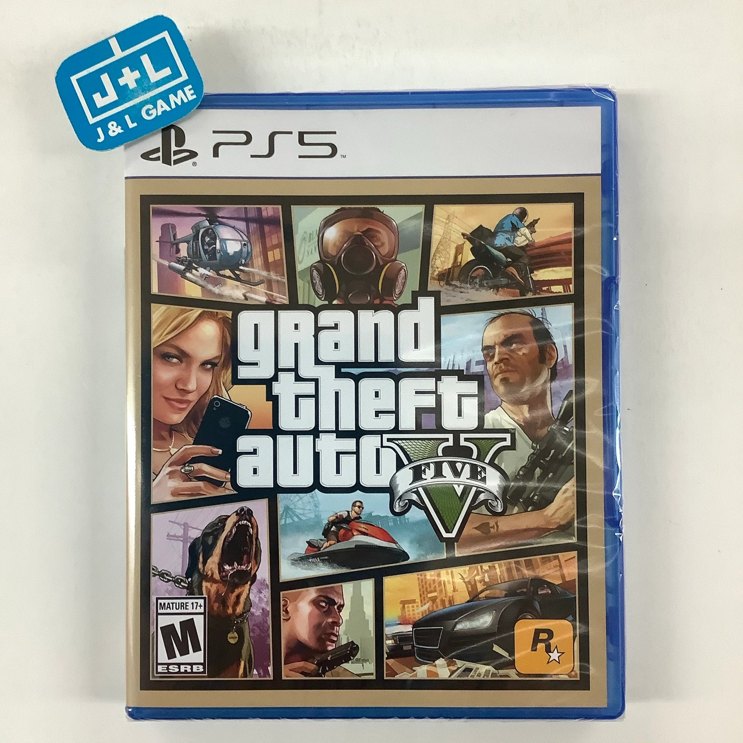 Grand Theft Auto V - Adventure GTA PS5 GAME